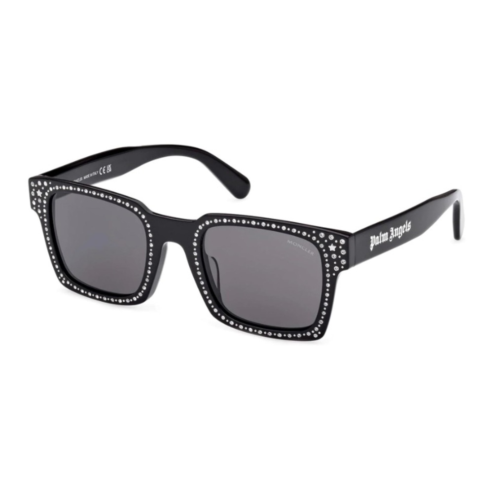 Authentic Moncler Palm Angels Sunglasses with original cloth and case